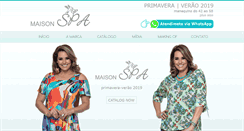 Desktop Screenshot of maisonspa.com.br